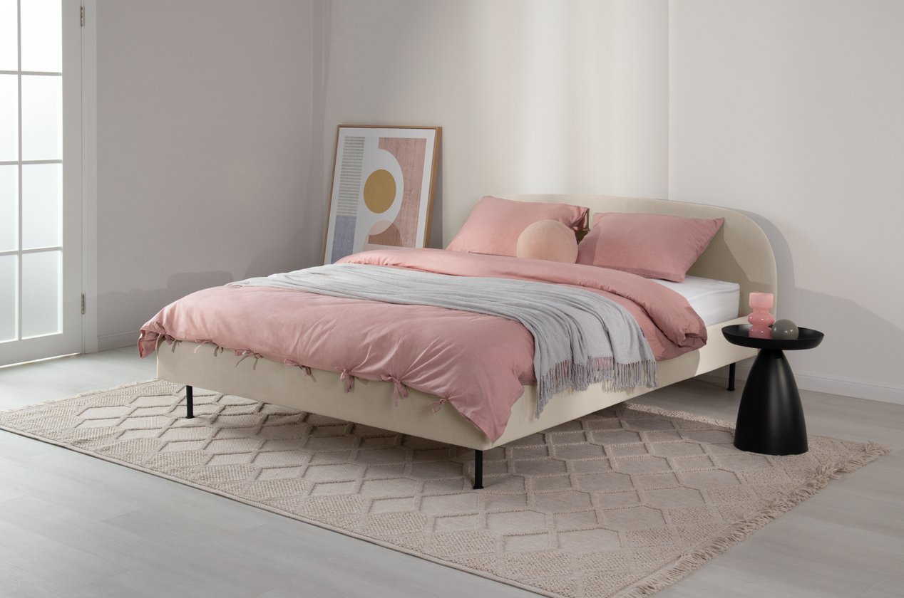 Кровать Берта 160 Velvet Light - фото 2