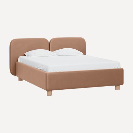 Кровать Вента 180 Barhat Caramel