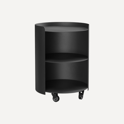 Тумба прикроватная Раума Black