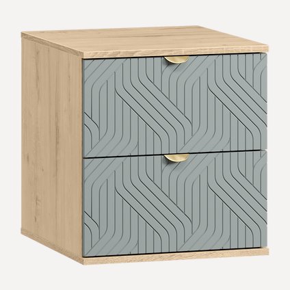 Тумба прикроватная Монблан-1 Fancy Mentol