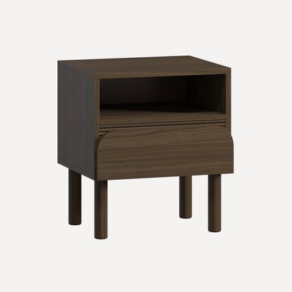 Тумба прикроватная Греймут-1 Walnut уценка