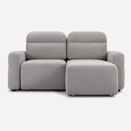 Диван угловой Вильен мини Velvet Smoke