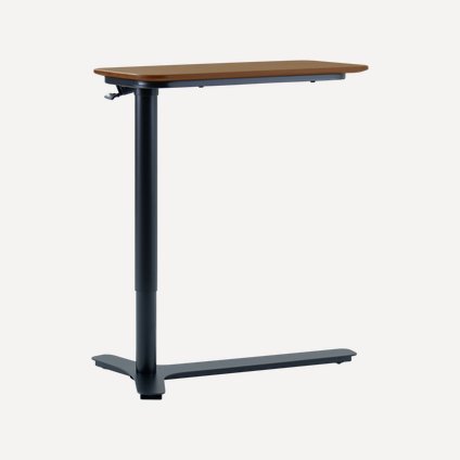 Стол Генри 75x40 Древесный темный/Черный