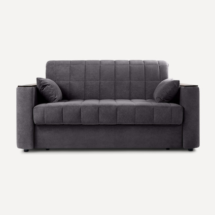 Диван прямой Мурано 160 Velvet Grafit