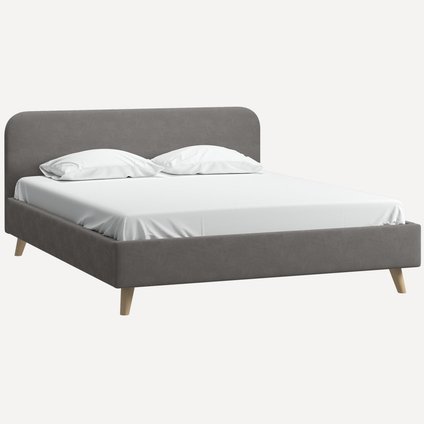 Кровать Лайтси 140 Ultra Grey распродажа
