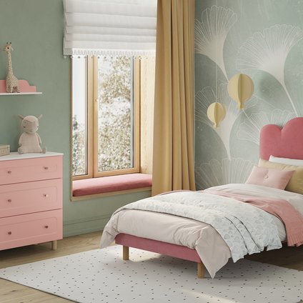 Модульная детская Велди 7 Розовый