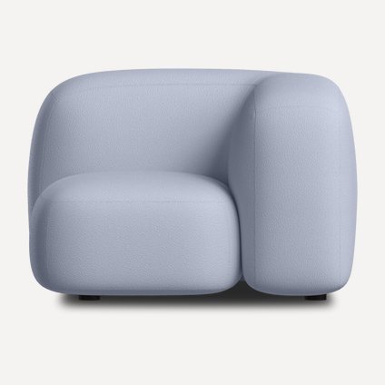 Угловое кресло Риббл-16 Bucle Lilac