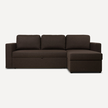 Диван угловой Порту Textile Brown