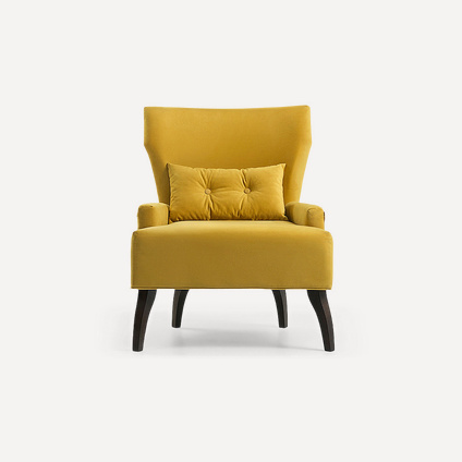 Кресло Кано Velvet Yellow