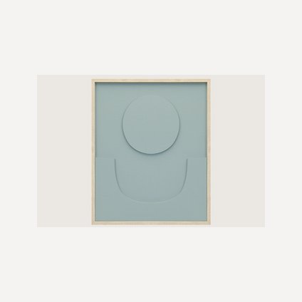 Картина Рельеф Зеленый 40x50