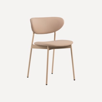 Стул Алекс Замша Бежевый