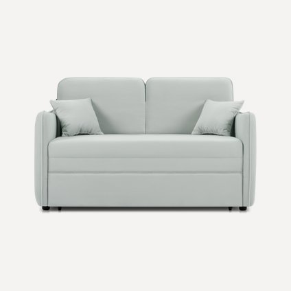 Диван прямой Кейсес 140 Velvet Silver