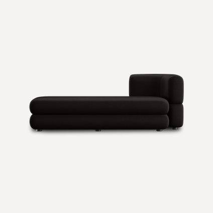 Диван прямой Brera-3 Velour Black