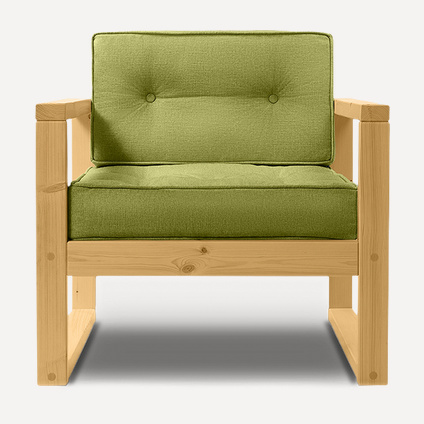 Кресло Астер Textile Lime