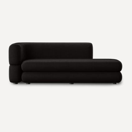 Диван прямой Brera-2 Velour Black