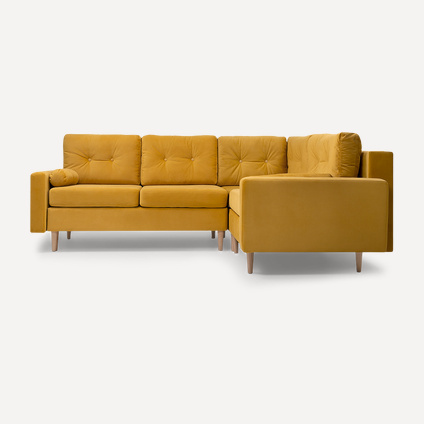 Диван модульный Динс-1 Velvet Yellow 