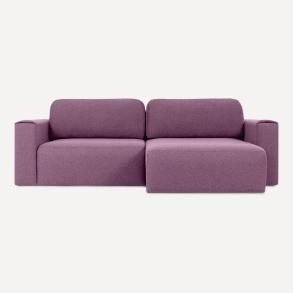 Диван угловой Санту-1 Textile Plum