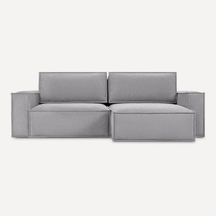 Диван угловой Эби-1 Happy Grey