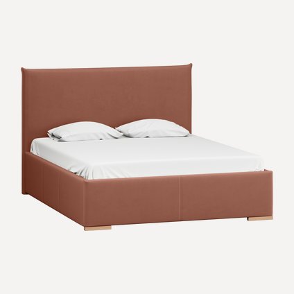 Кровать Слипсон 160 Велюр Терракотовый