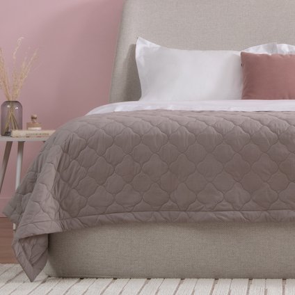 Покрывало Барроу Cotton Grey