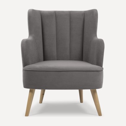 Кресло Ларни Velvet Grey
