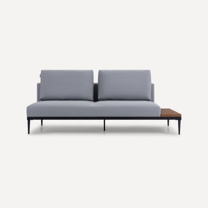 Диван прямой Хайленд Textile Grey