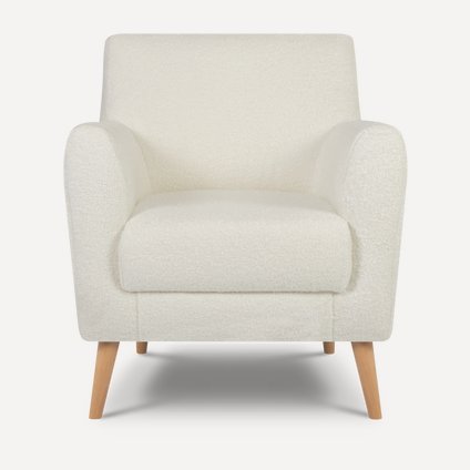 Кресло Оденс Bucle White