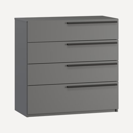 Комод Кимбол 92x90 Графитовый