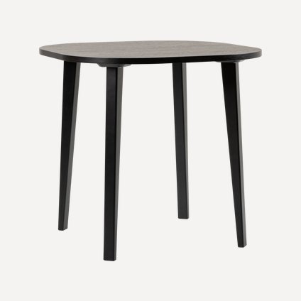 Кухонный стол Бернет 80x80 Дуб Черный