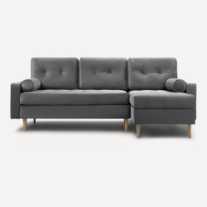 Диван угловой Ситено Barhat Grey