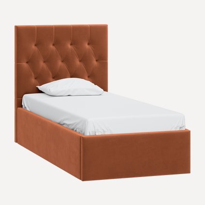 Кровать Раверти-Floor 120 Barhat Ginger