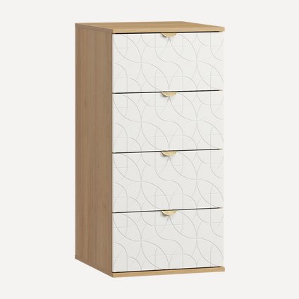 Комод Монблан-1 Lunge Milk Oak