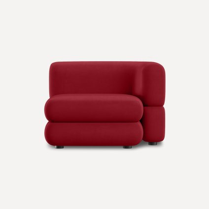 Кресло Brera-10 Velour Cherry