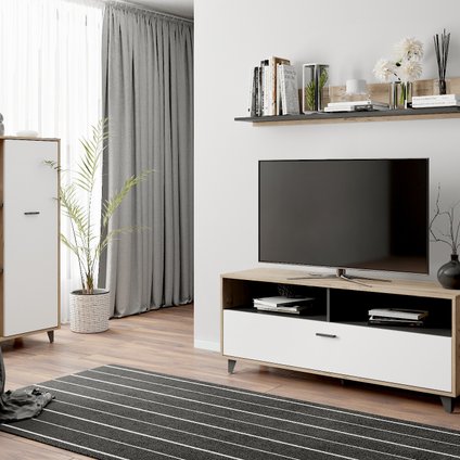 Модульная гостиная Окленд-1 Белый