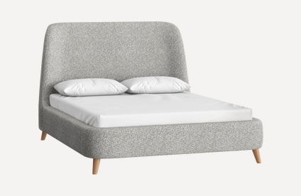 Кровать Молсон 160 Bucle Smoky