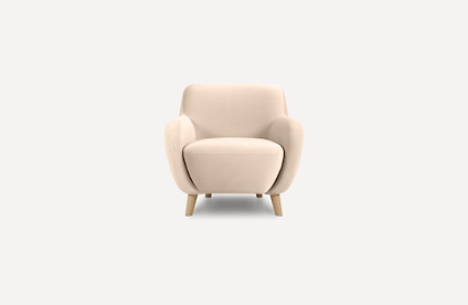 Кресло Ансил Barhat Beige уценка