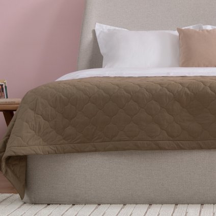 Покрывало Барроу Cotton Olive