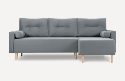 Диван угловой Нумо Velvet Grey
