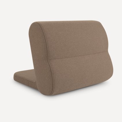Подушка-спинка Альди-12 Textile Latte