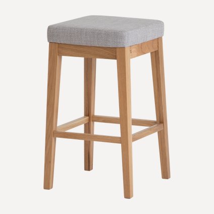 Стул полубарный Мулин Textile Grey