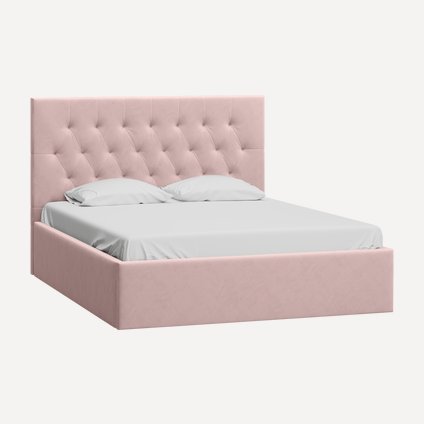 Кровать Раверти-Floor 180 Velvet Pink