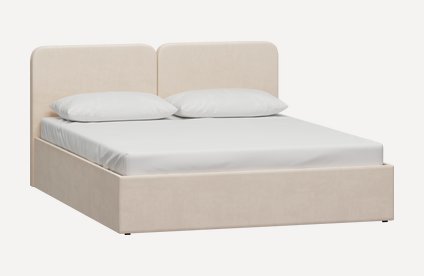 Төсек Вилена 200 Velvet Light