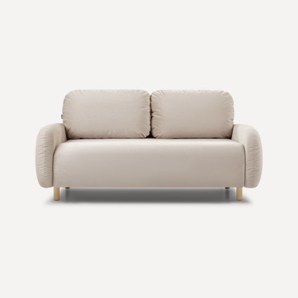 Диван прямой Массе-М Мини Велюр Светло-бежевый