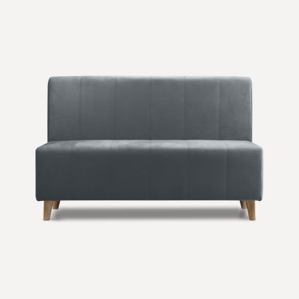 Диван прямой Илар Velvet Grafit