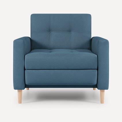 Кресло-кровать Нумо Мини Textile Blue