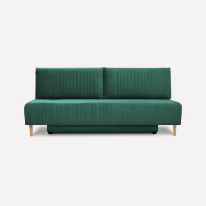 Диван прямой Лачи Velvet Emerald