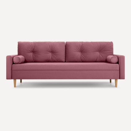 Диван прямой Нумо Time Pink