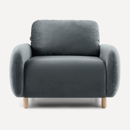 Кресло-кровать Массе-М Мини Velvet Grafit