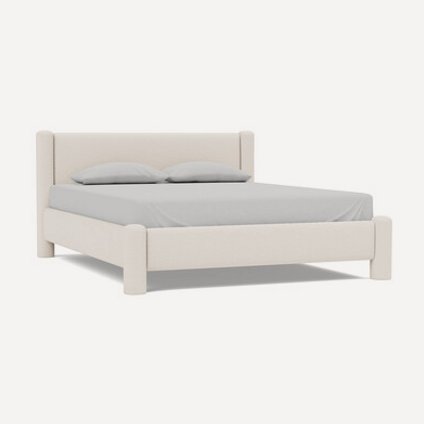Кровать Ассоль 120 Букле Молочный