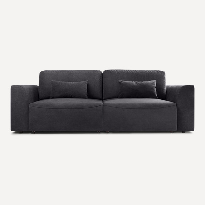 Диван прямой Кайрон Velvet Grafit